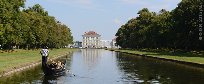 Gondel vor Nymphenburg